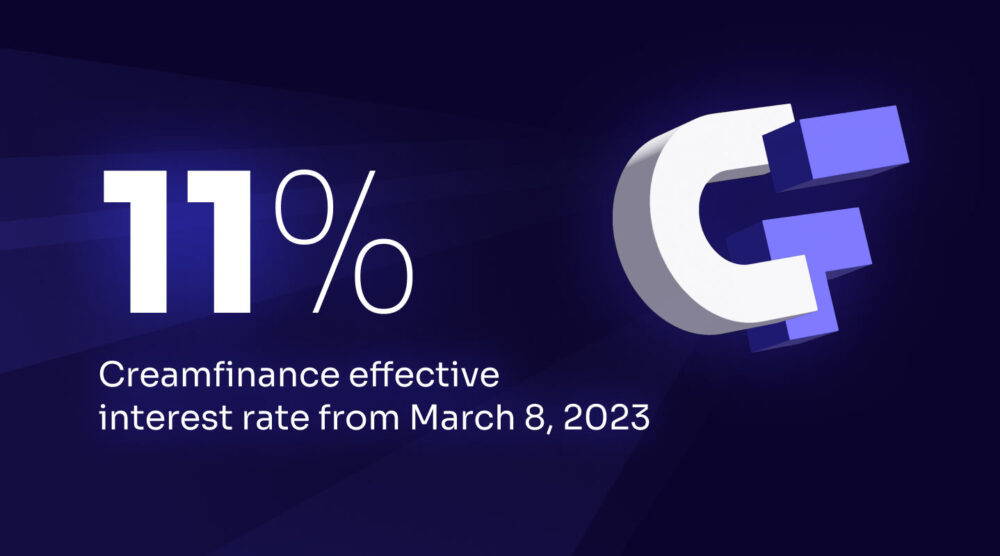 Creamfinance Rebrands to AvaFin and Changes Interest Rates